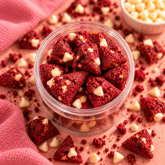 Mini Cornets Cookies Red Velvet - 150g