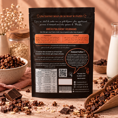 Granola Croustillant au Chocolat Noir