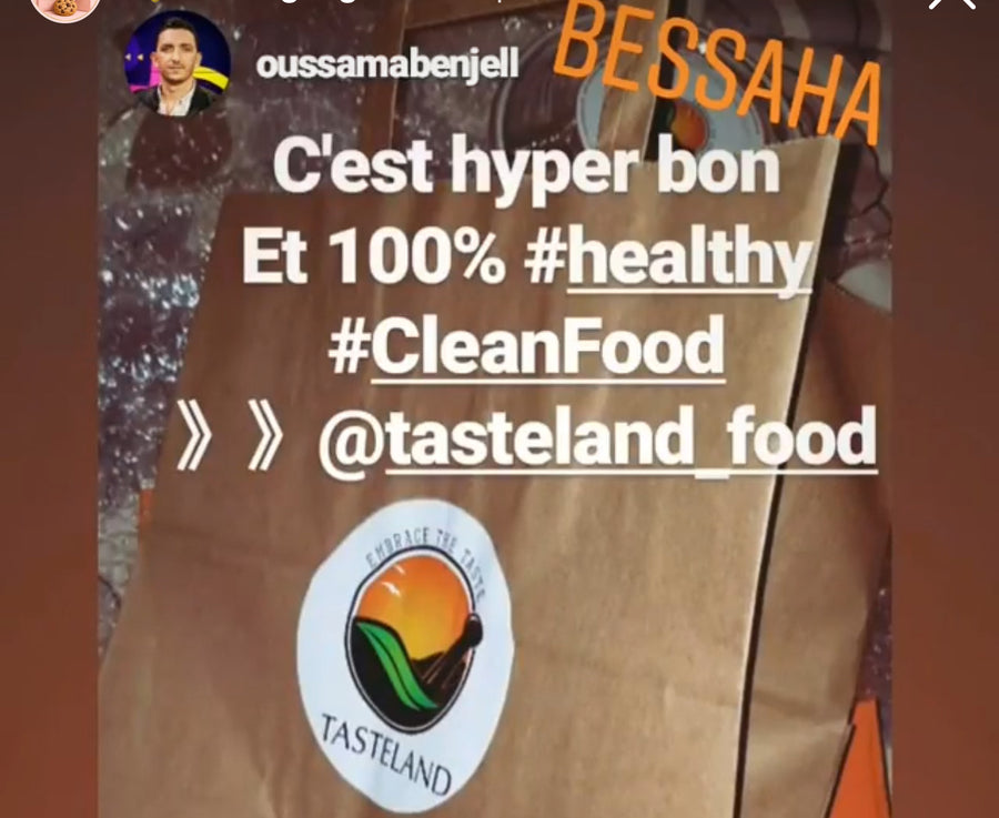 Message d’une cliente Tasteland
