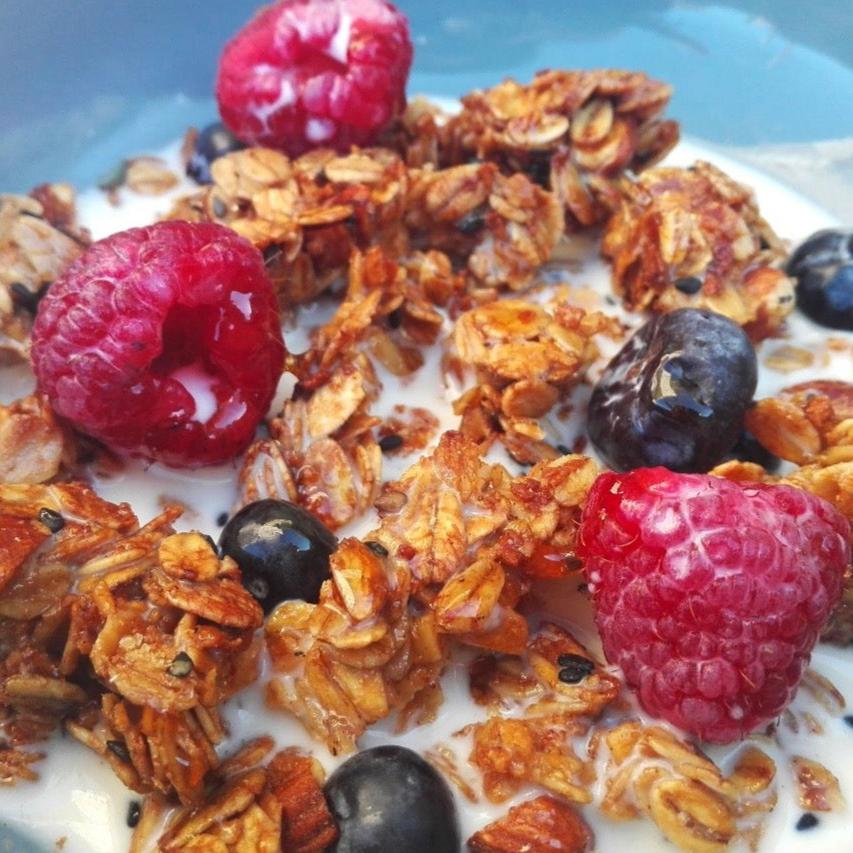 Granola Muesli à la Noix de Coco et Baies