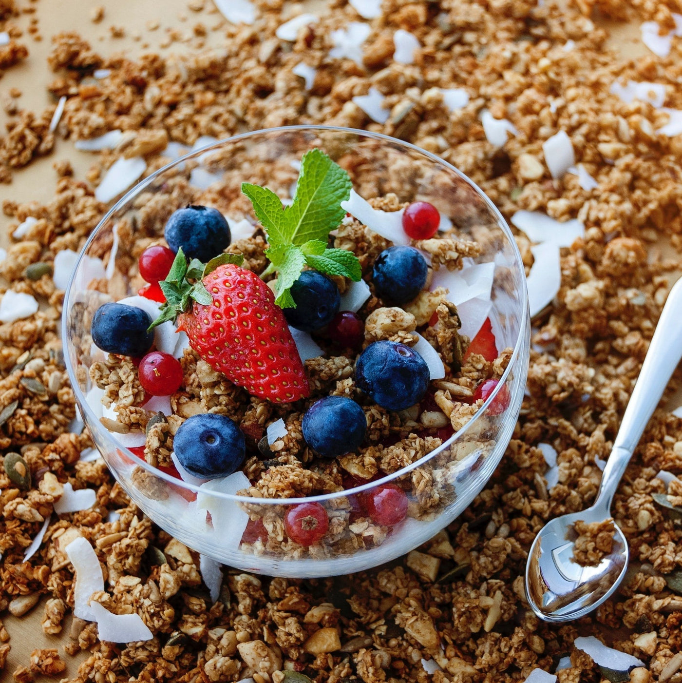 Granola Muesli à la Noix de Coco et Baies